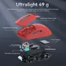 Attack Shark X3 wireless Gaming Mouse red, USB/Bluetooth
