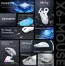 Attack Shark X6 wireless Gaming Mouse black, incl. Grip Tape, USB/Bluetooth
