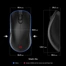 BenQ Zowie FK2-DW 4K wireless with charging station, черный, USB