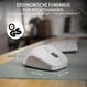 Cherry MSW Stream Mouse Comfort wireless, белый, USB
