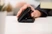 Contour Design UniMouse wireless vertical mouse, черный matte, left hander, USB/Bluetooth