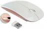 DeLOCK desktop mouse white/rose gold, USB