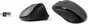 DeLOCK ergonomic optical 5-button 3in1 mouse, grey, USB/Bluetooth