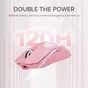 DeLUX M800 Ultra Tri-Mode 600mAh pink, USB/Bluetooth