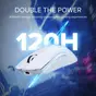 DeLUX M800 Ultra Tri-Mode 600mAh white, USB/Bluetooth