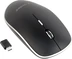 Gembird Silent wireless Optical Mouse черный/серебро, USB-C