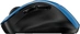 Genius Ergo 9000S wireless Bluetooth mini Ergo Silent Mouse Blue, USB/Bluetooth