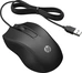 HP 105 wired Mouse, черный, USB