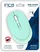Inca IWM-243RM wireless Mouse бирюзовый, USB