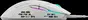 Keychron M1 Ultra-Light Gaming Mouse white, USB