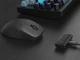Keychron M2 4K wireless Mouse black, USB/Bluetooth