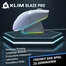 Klim Blaze Pro rechargeable wireless RGB with charging station, белый, USB
