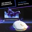 Klim Blaze Pro rechargeable wireless RGB with charging station, белый, USB