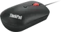 Lenovo ThinkPad USB-C wired Compact Mouse Raven Black, USB
