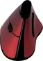 LogiLink wireless Ergonomic vertical Mouse, red, USB