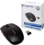 LogiLink wireless travel Mouse black, USB
