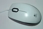 Logitech M100 V1 Optical Mouse белый, USB