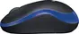 Logitech M185 wireless Mouse black/blue, USB