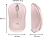 Logitech M220 Silent pink, USB