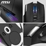 MSI Versa Pro wireless + Mouse Dock Pro, black, USB/Bluetooth
