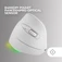 Mars Gaming MM-SK Ergonomic wireless white, USB/Bluetooth