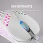 Mars Gaming MM55 white, USB