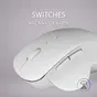 Mars Gaming MMWERGOW wireless, white, USB