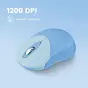 Perixx PERIMICE-802 mini Bluetooth mouse Blue, Bluetooth
