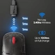 Pulsar Gaming Gears X2H wireless clear Black Edition, USB