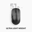 Pulsar Gaming Gears X2H v3 mini wireless black, USB