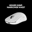 Pulsar Gaming Gears X2H v3 mini wireless white, USB
