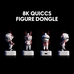 Pulsar Gaming Gears Xlite V4 mini wireless Quiccs Limited Edition белый/красный, USB