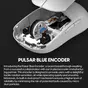 Pulsar Gaming Gears X2V2 mini wireless white, USB