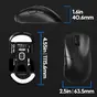 Pulsar Gaming Gears Xlite V3 mini wireless black, USB