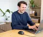 Trust Fyda wired Comfort Mouse black, ECO certified, USB