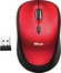 Trust Yvo wireless Mouse set with reversible cover for 15.6" laptops, красный, USB