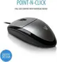 V7 Full Size Optical Mouse silver, USB