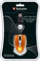Verbatim Go mini Optical travel Mouse orange, USB