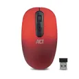 Act wireless Mouse 1200dpi red, USB