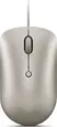 Lenovo 540 USB-C wired Compact Mouse sand, USB
