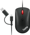 Lenovo ThinkPad USB-C wired Compact Mouse Raven Black, USB