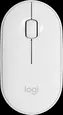 Logitech M350 Pebble wireless Mouse Off-white, USB/Bluetooth
