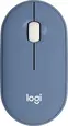 Logitech M350 Pebble wireless Mouse blueberry, USB/Bluetooth