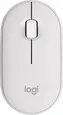 Logitech M350s Pebble Mouse 2 white, Logi Bolt, USB/Bluetooth