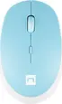 Natec Harrier 2 wireless Mouse white/blue, Bluetooth