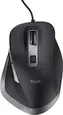 Trust Fyda wired Comfort Mouse black, ECO certified, USB