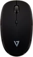 V7 Silent Dual Mode mouse with 4 keys black, USB/Bluetooth