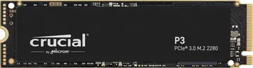 Crucial P3 SSD 2TB, M.2 2280 / M-Key / PCIe 3.0 x4