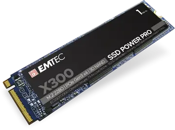 Emtec X300 SSD Power Pro 1TB, M.2 2280 / M-Key / PCIe 3.0 x4