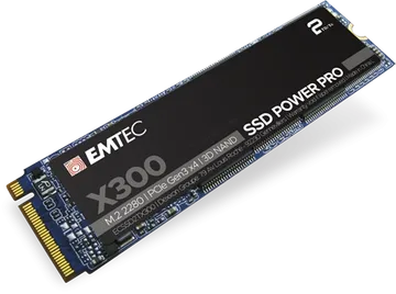 Emtec X300 SSD Power Pro 2TB, M.2 2280 / M-Key / PCIe 3.0 x4